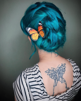 Teal Butterfly